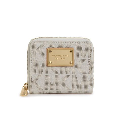 michael kors white wallet small|Michael Kors Wallet on sale.